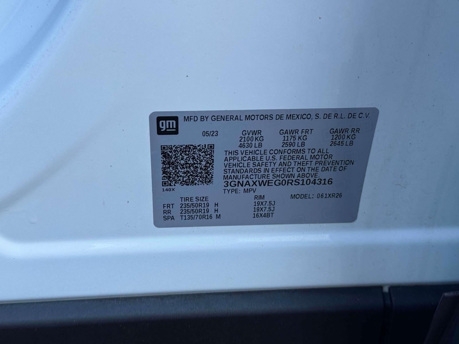 2024 Chevrolet Equinox AWD RS
