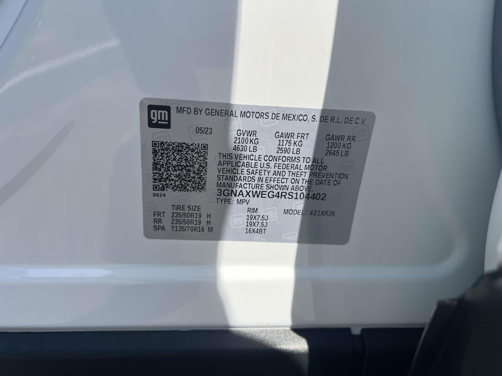 2024 Chevrolet Equinox AWD RS