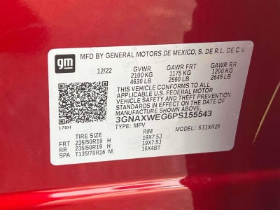 2023 Chevrolet Equinox AWD RS