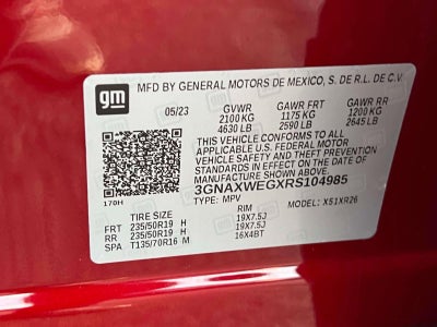 2024 Chevrolet Equinox AWD RS