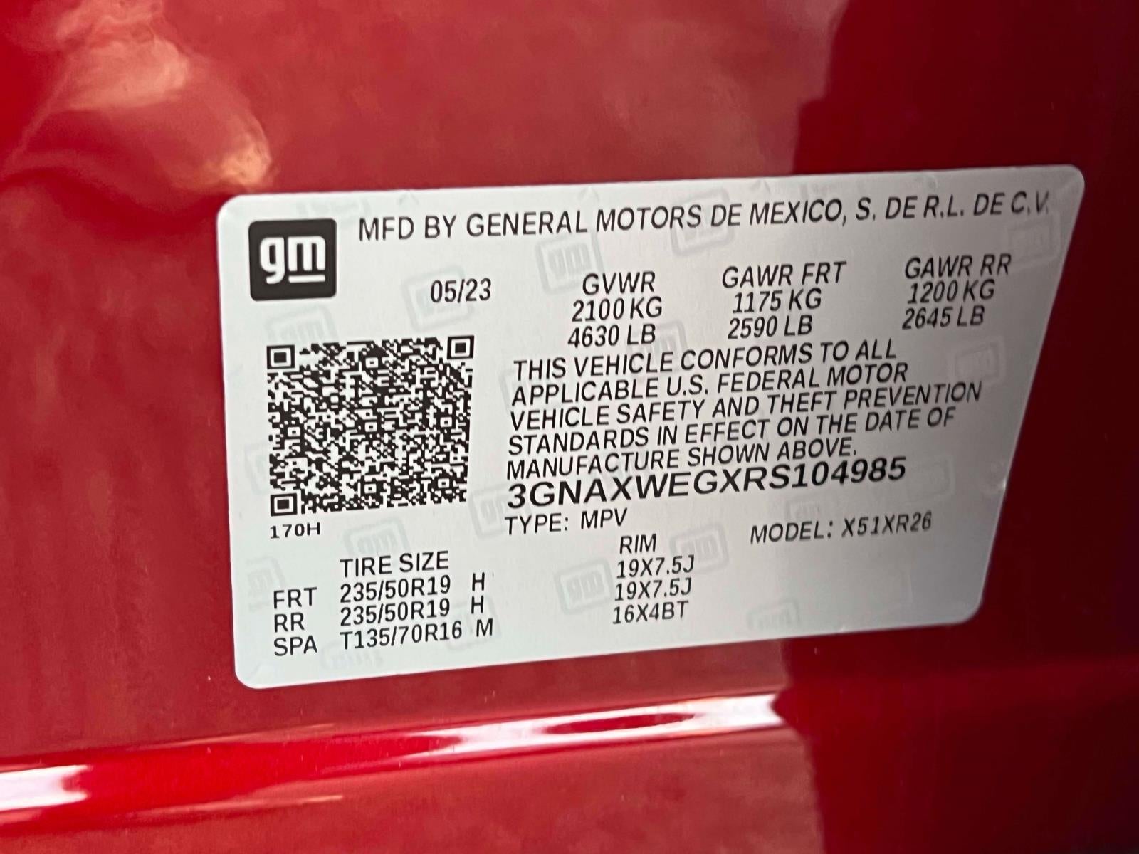 2024 Chevrolet Equinox AWD RS