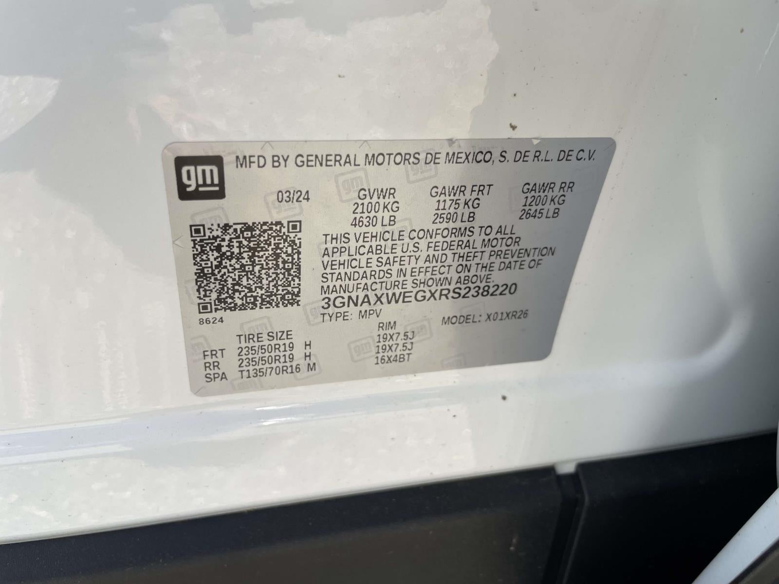 2024 Chevrolet Equinox AWD RS