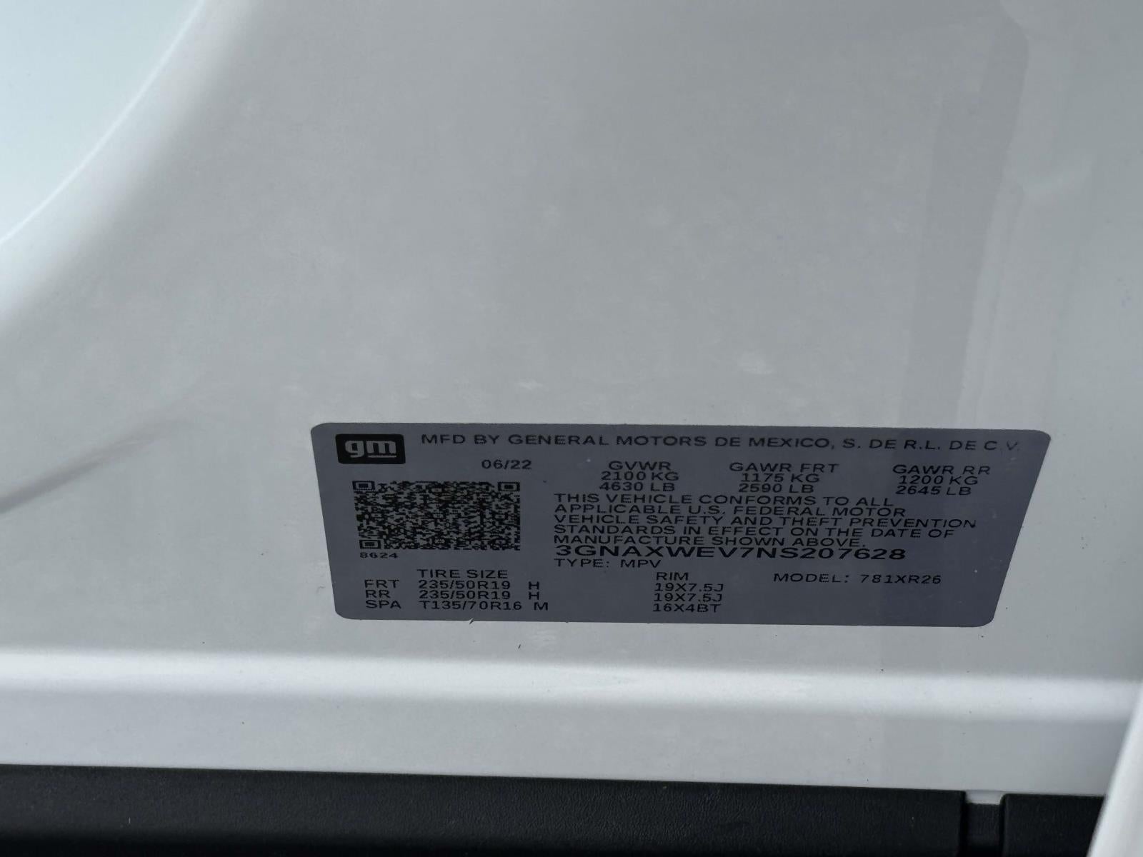 2022 Chevrolet Equinox AWD RS