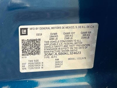 2019 Chevrolet Trax LT