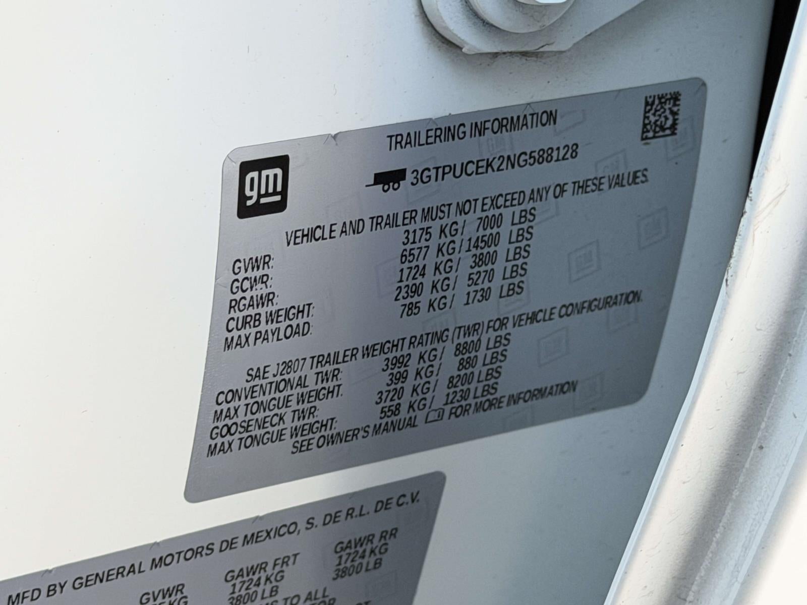 2022 GMC Sierra 1500 4WD Crew Cab Short Box Elevation