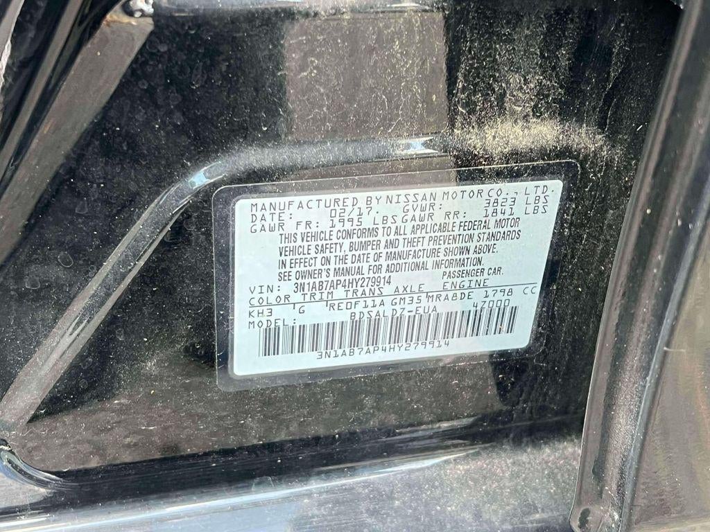 2017 Nissan Sentra SV