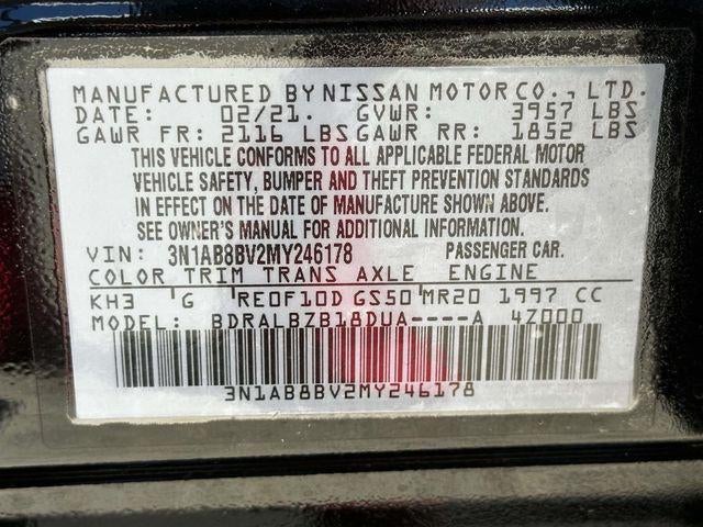 2021 Nissan Sentra S Xtronic CVT