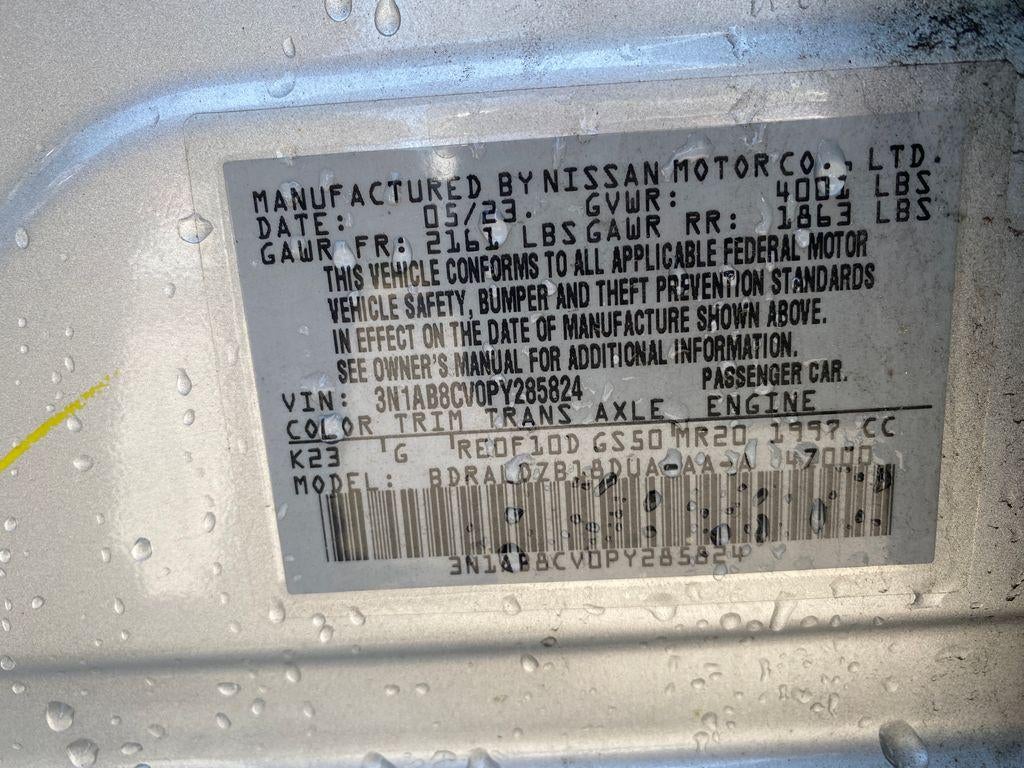 2023 Nissan Sentra SV Xtronic CVT