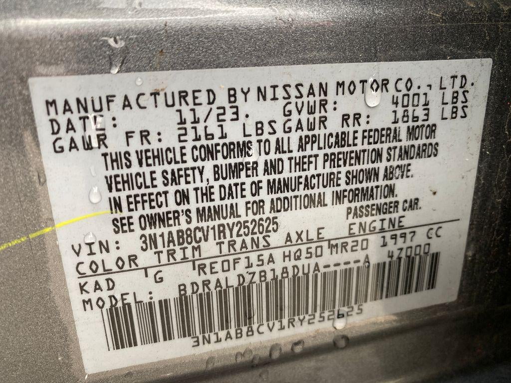 2024 Nissan Sentra SV Xtronic CVT