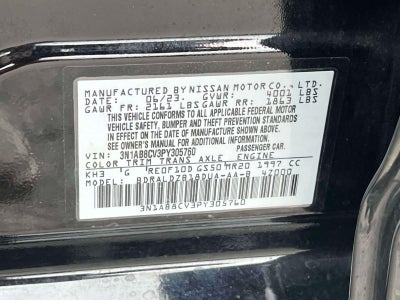 2023 Nissan Sentra SV Xtronic CVT