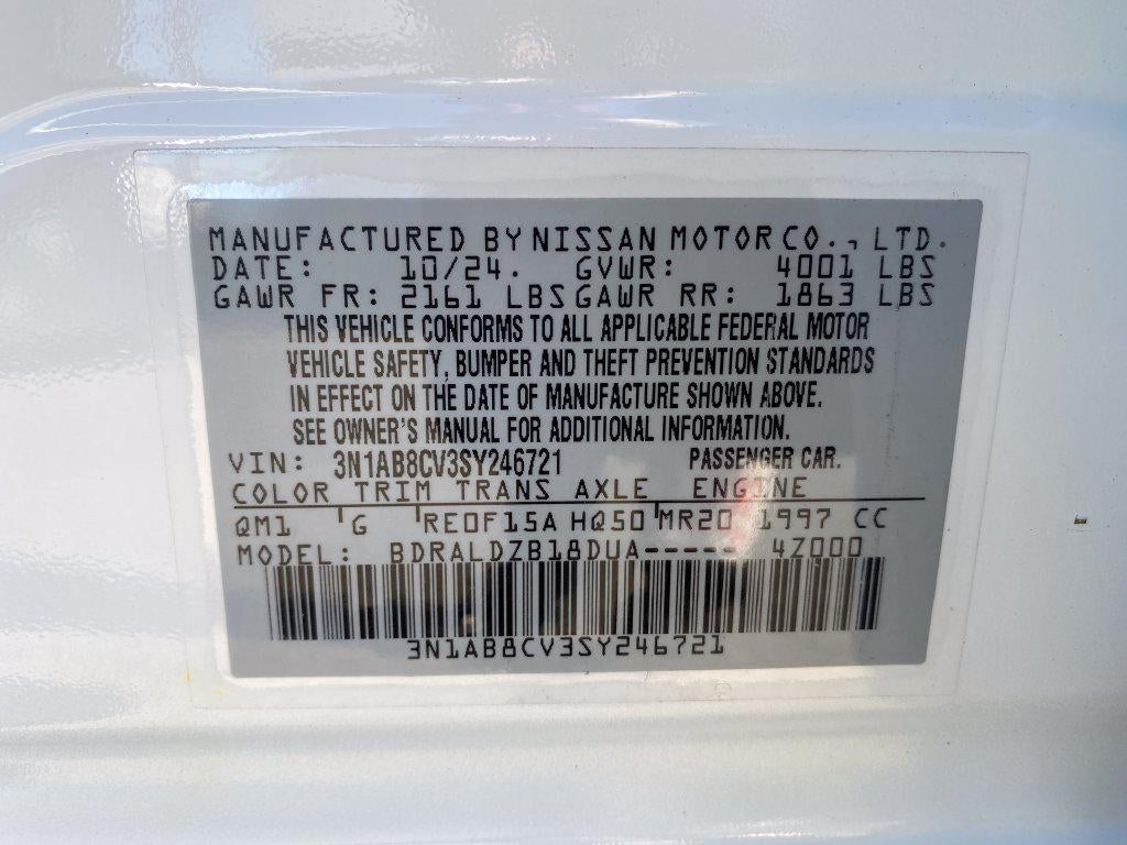 2025 Nissan Sentra SV