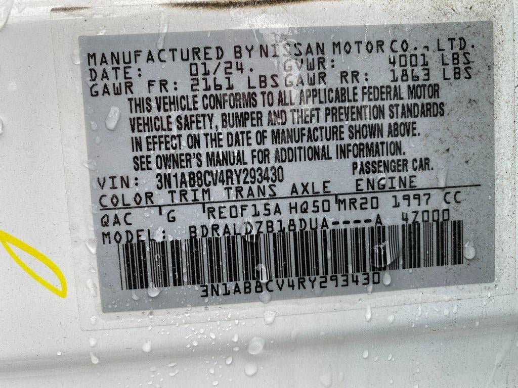 2024 Nissan Sentra SV Xtronic CVT