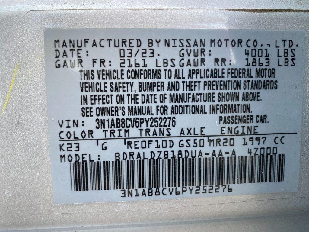 2023 Nissan Sentra SV Xtronic CVT