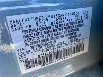 2024 Nissan Sentra SV Xtronic CVT