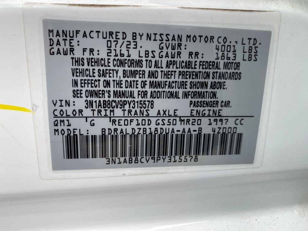 2023 Nissan Sentra SV Xtronic CVT