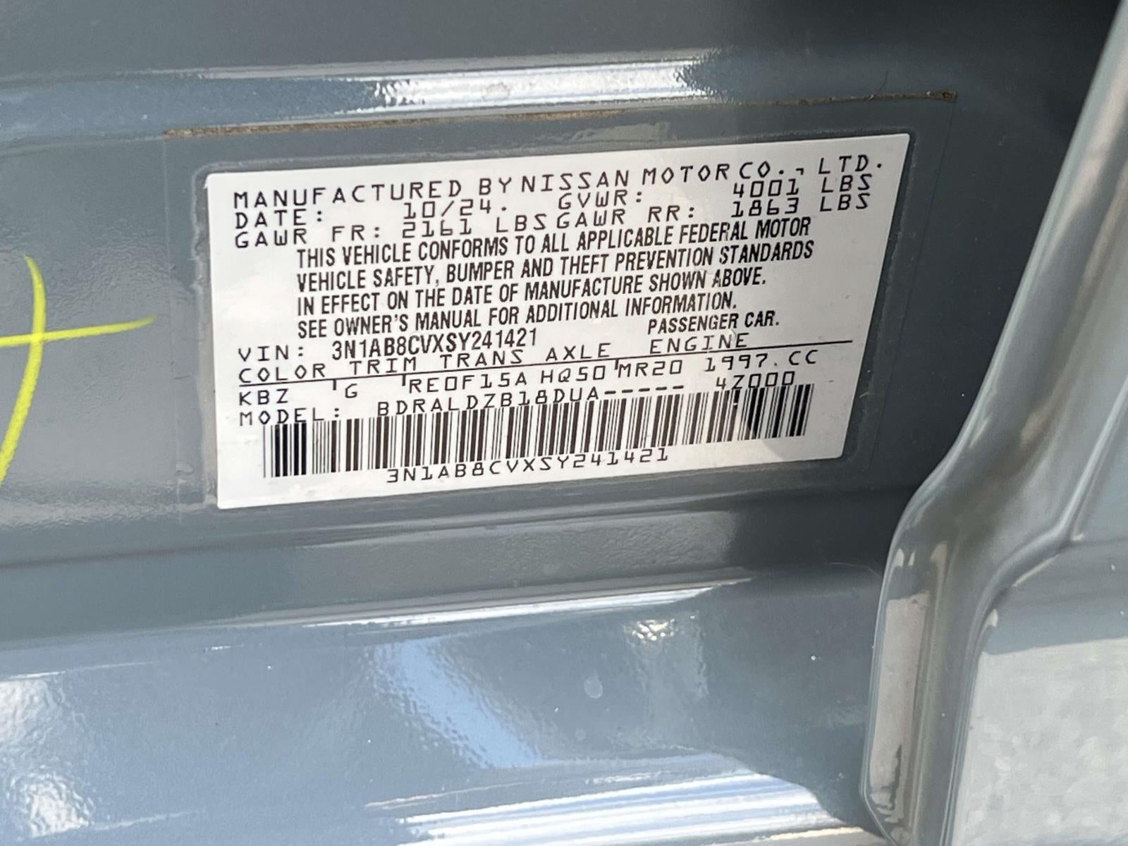 2025 Nissan Sentra SV