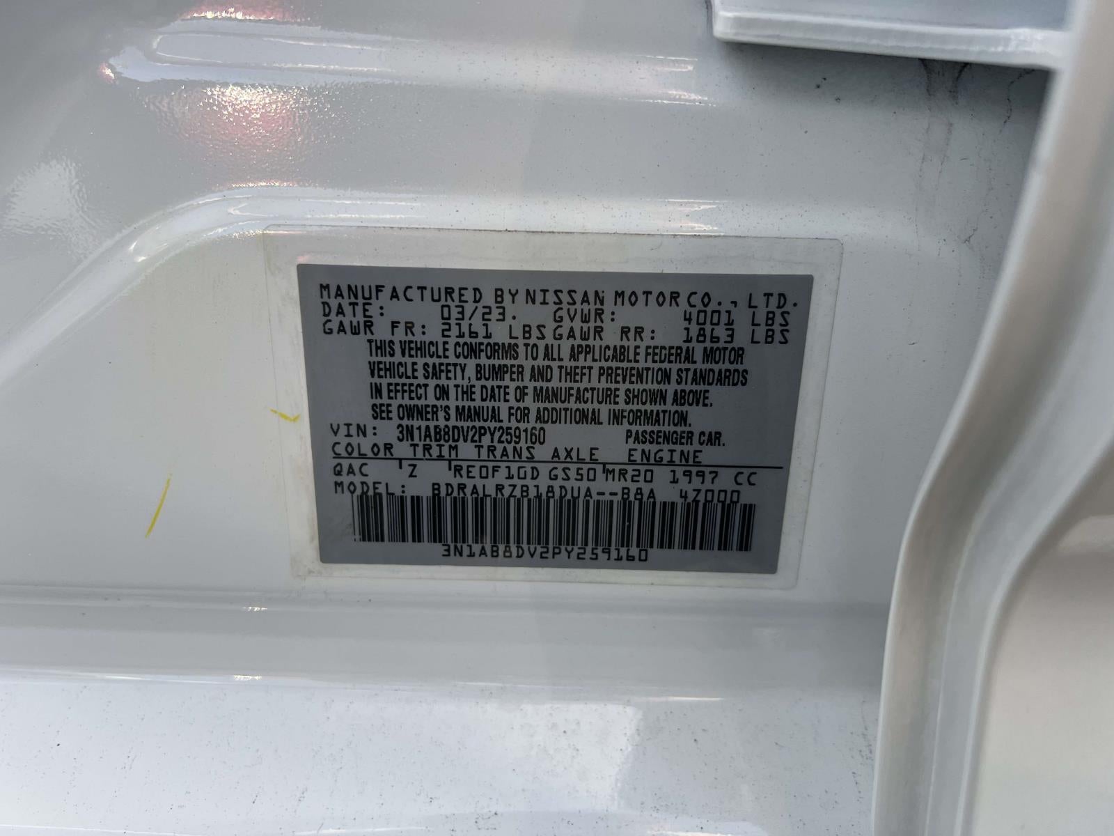2023 Nissan Sentra SR Xtronic CVT