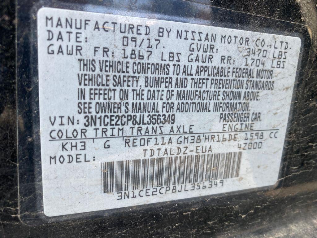 2018 Nissan Versa Note SV