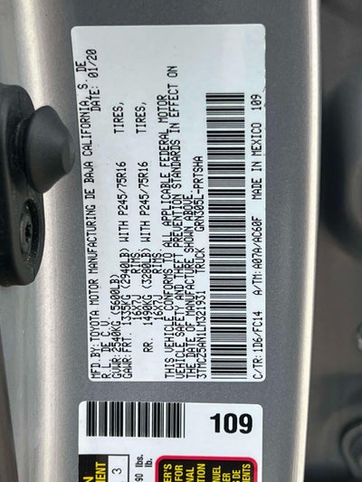 2020 Toyota Tacoma SR5 V6