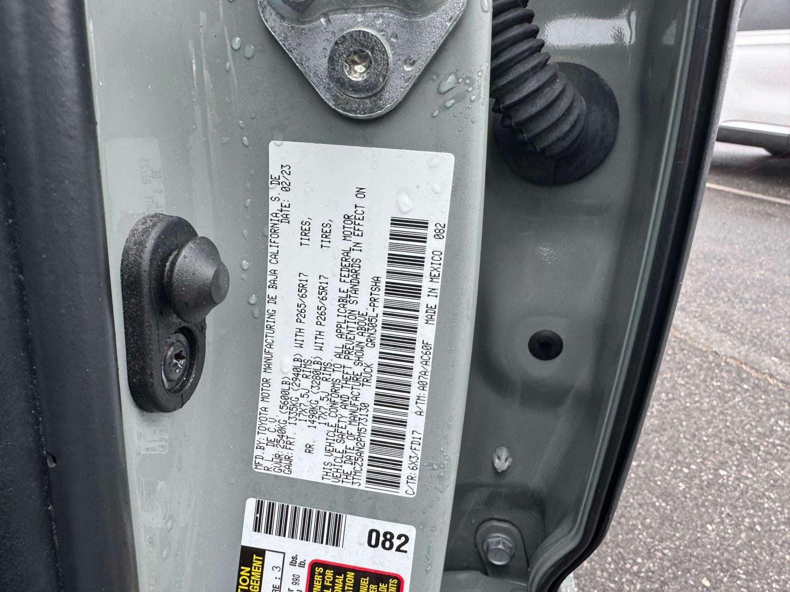 2023 Toyota Tacoma TRD Sport