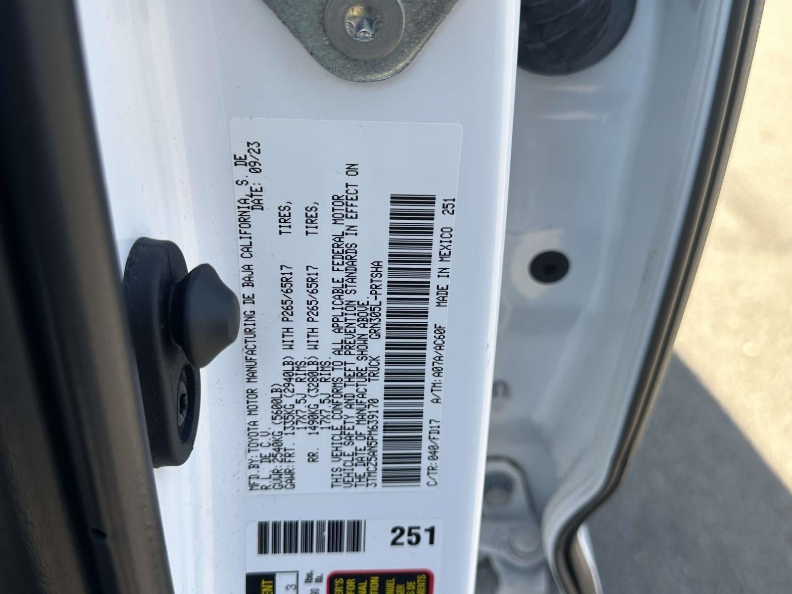 2023 Toyota Tacoma TRD Sport