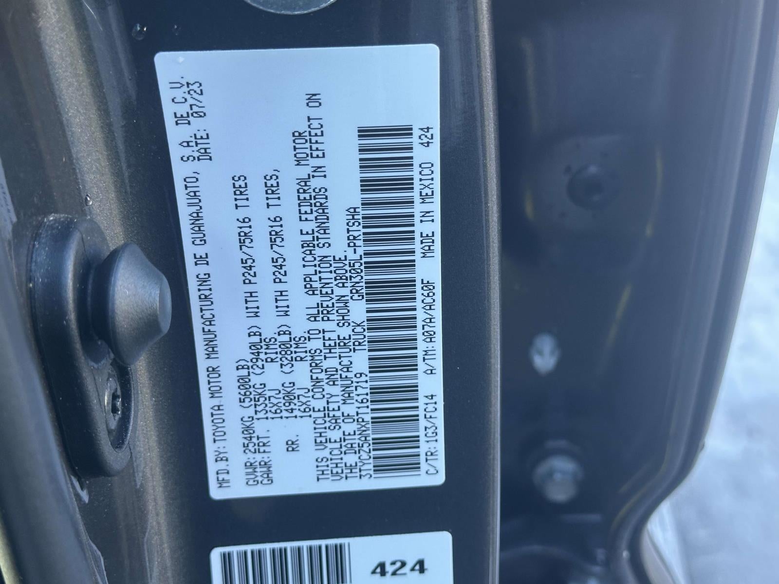 2023 Toyota Tacoma SR5 V6