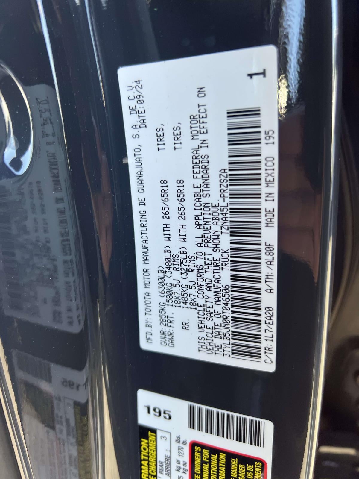 2024 Toyota Tacoma TRD Sport