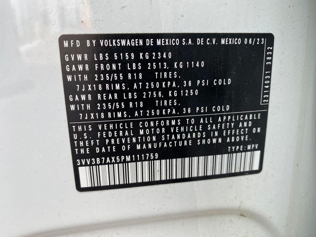 2023 Volkswagen Tiguan 2.0T SE