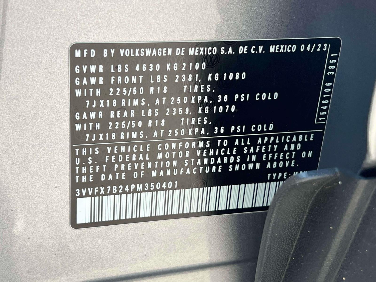 2023 Volkswagen Taos 1.5T S