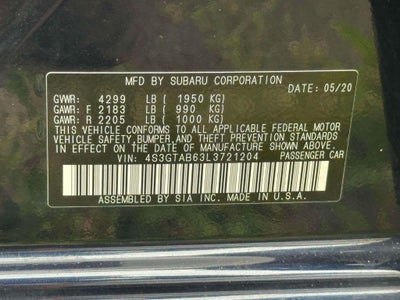2020 Subaru Impreza 5-Door