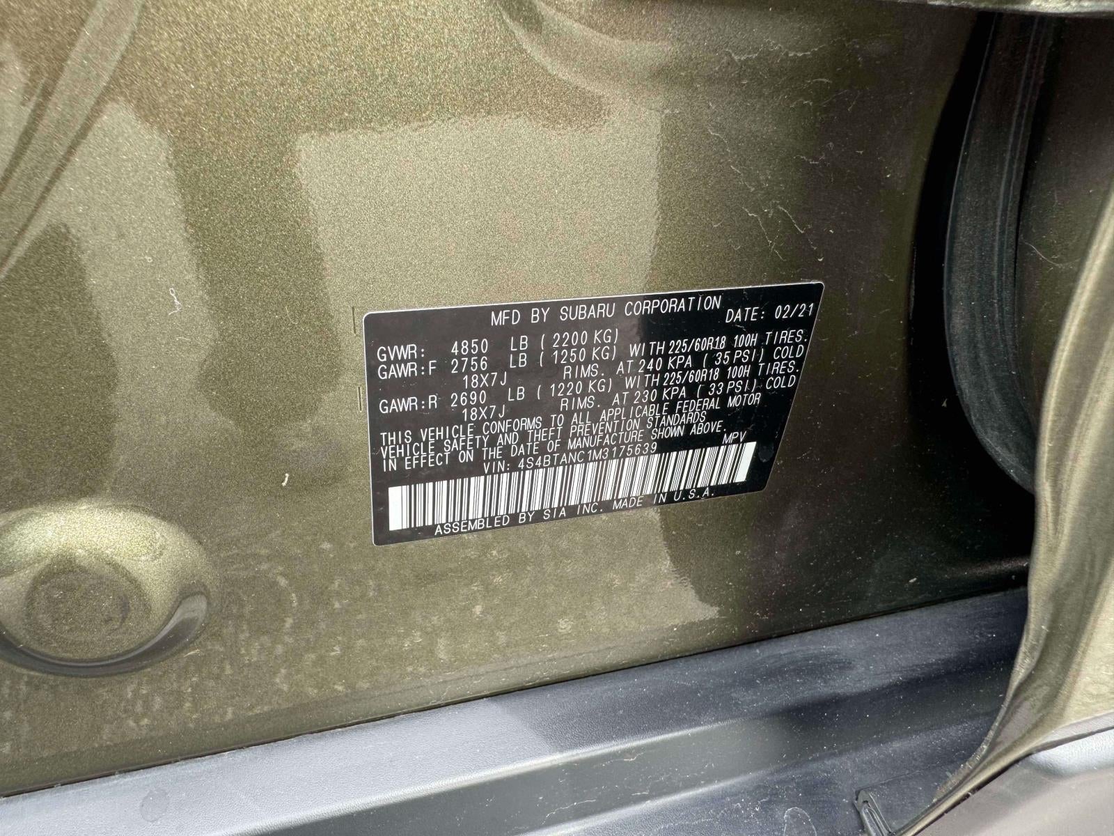 2021 Subaru Outback Limited
