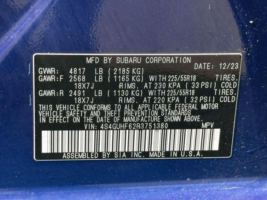 2024 Subaru Crosstrek Sport