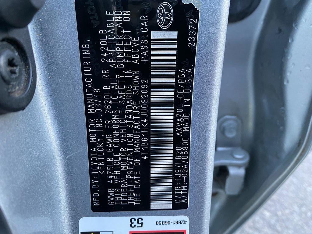 2018 Toyota Camry XSE