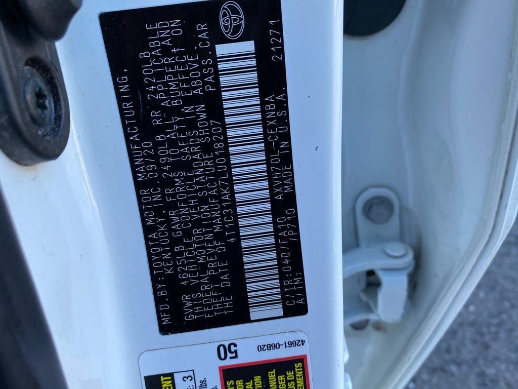 2020 Toyota Camry LE Hybrid