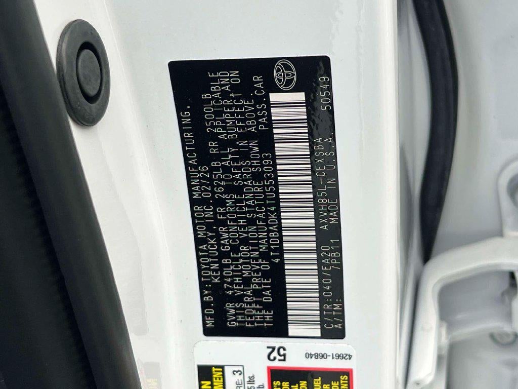 2026 Toyota Camry SE