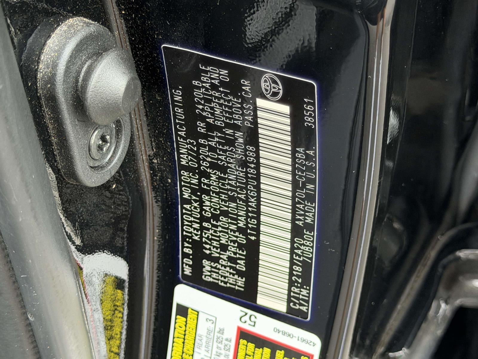 2023 Toyota Camry SE