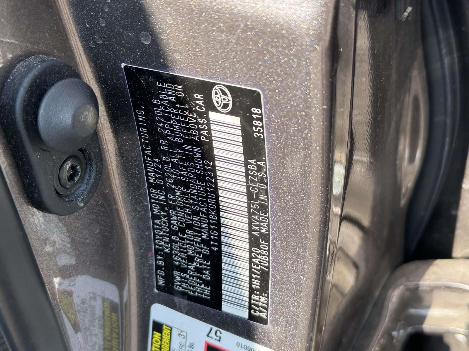 2024 Toyota Camry SE