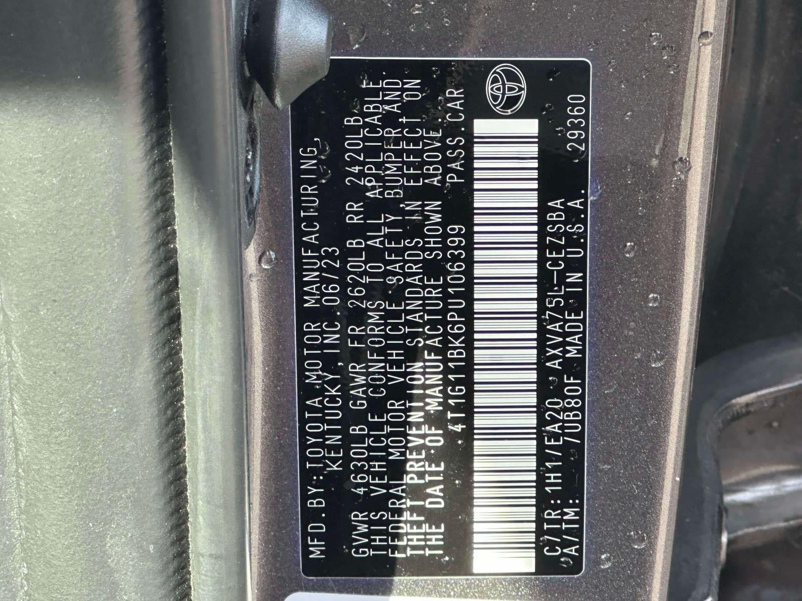 2023 Toyota Camry SE AWD