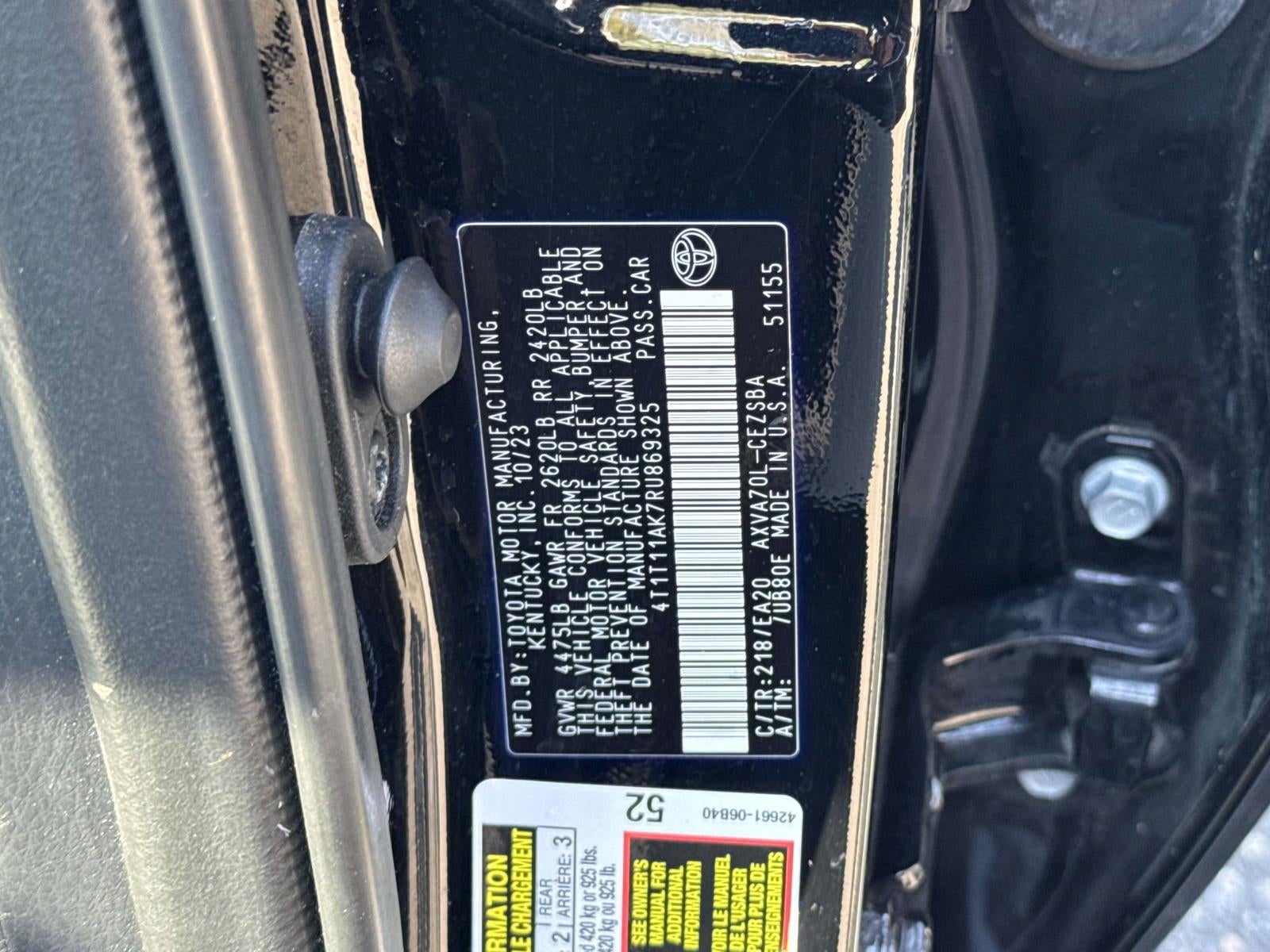 2024 Toyota Camry SE