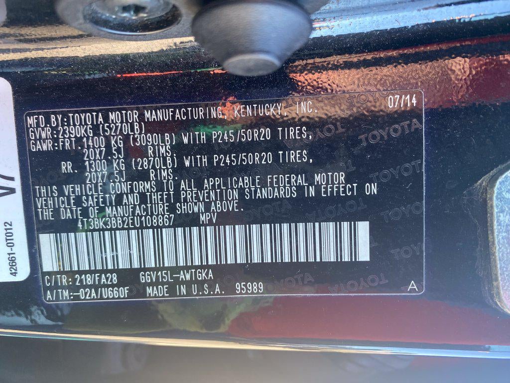 2014 Toyota Venza LE V6