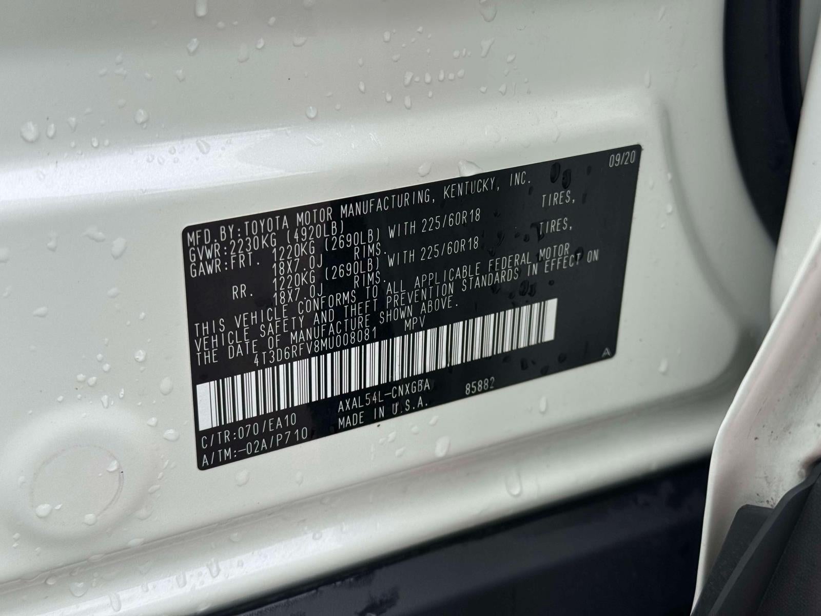 2021 Toyota RAV4 Hybrid Limited