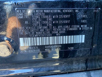 2025 Toyota RAV4 Hybrid LE