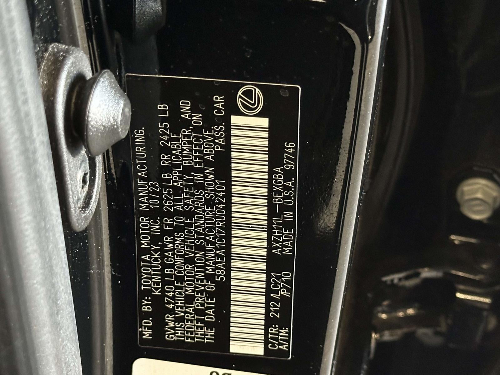 2024 Lexus ES 300h Luxury