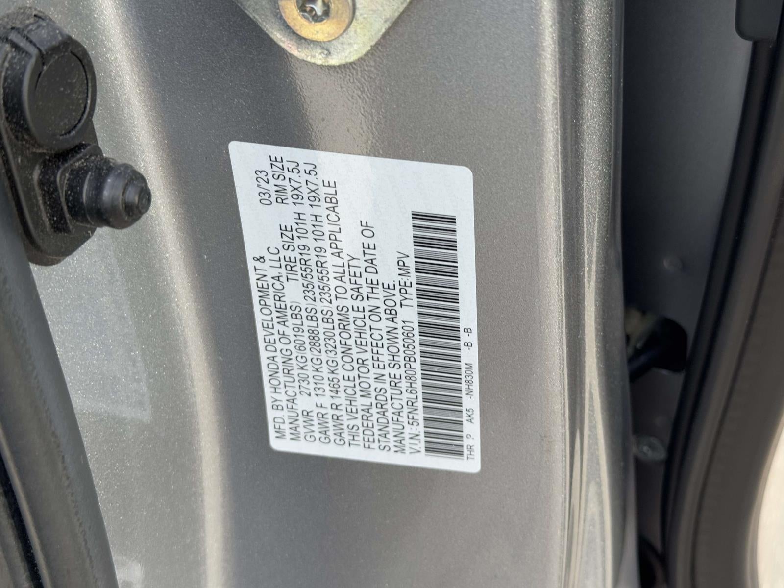 2023 Honda Odyssey Touring