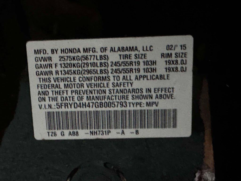 2016 Acura MDX 3.5L