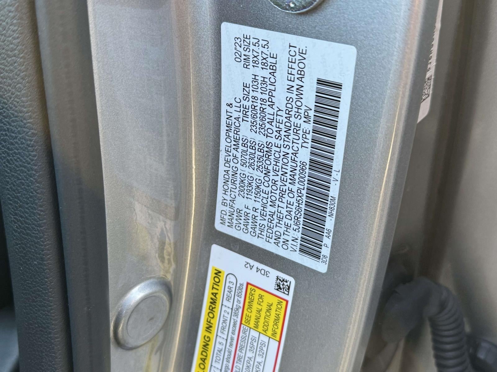 2023 Honda CR-V Hybrid Sport