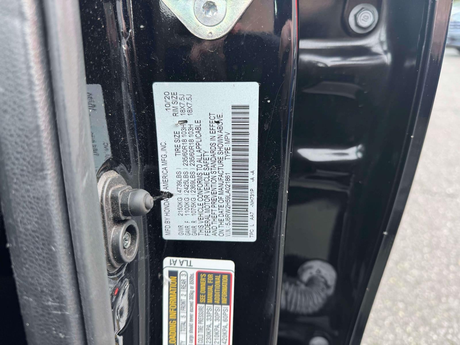 2020 Honda CR-V AWD EX