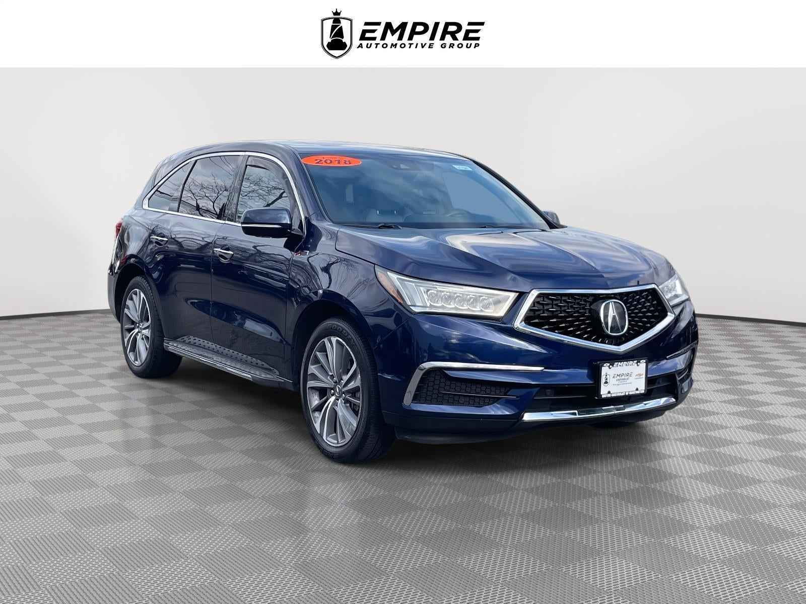 2018 Acura MDX w/Technology Package AcuraWatch Plus Pkg