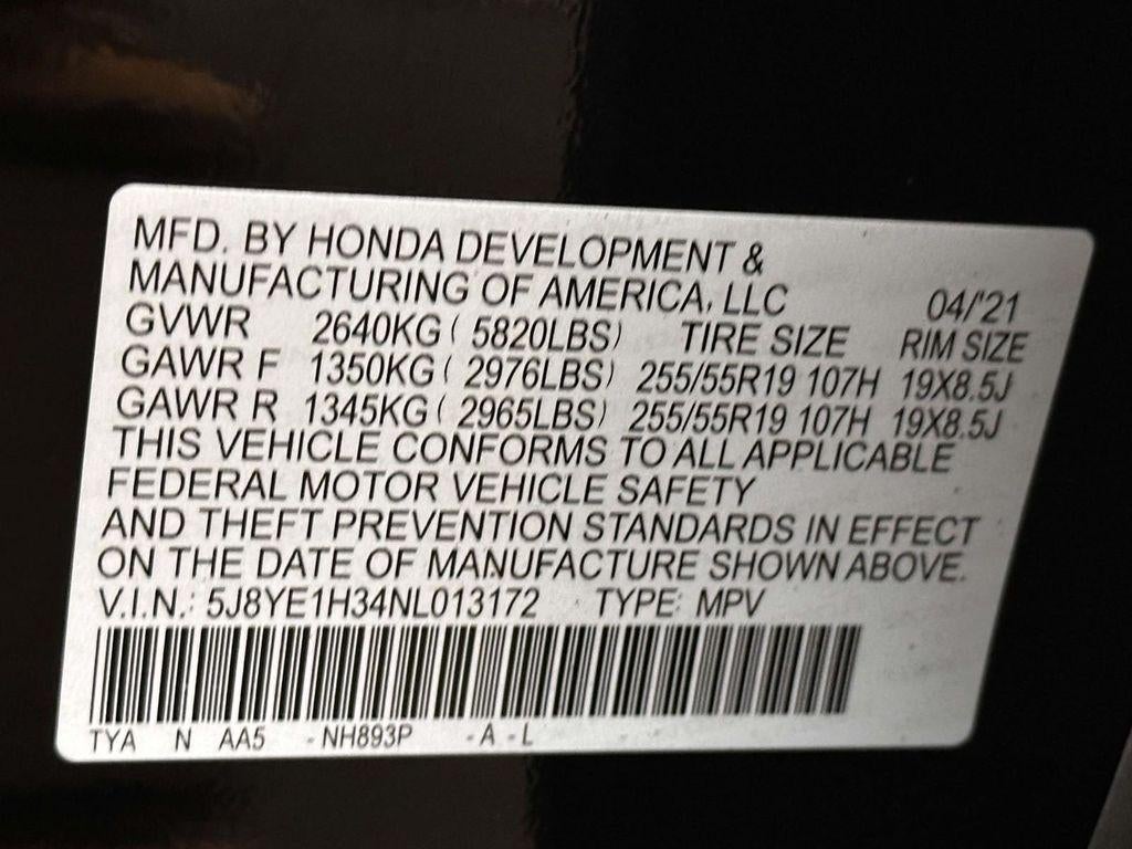 2022 Acura MDX Standard