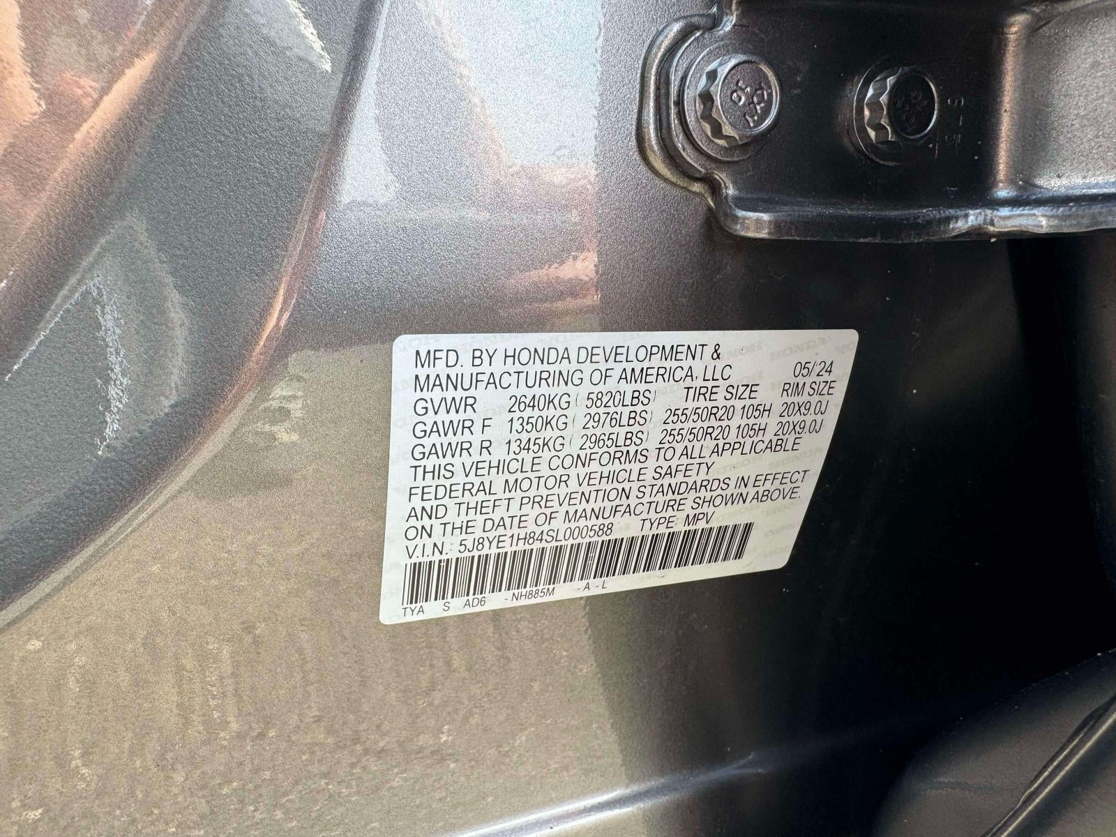 2025 Acura MDX Advance Package